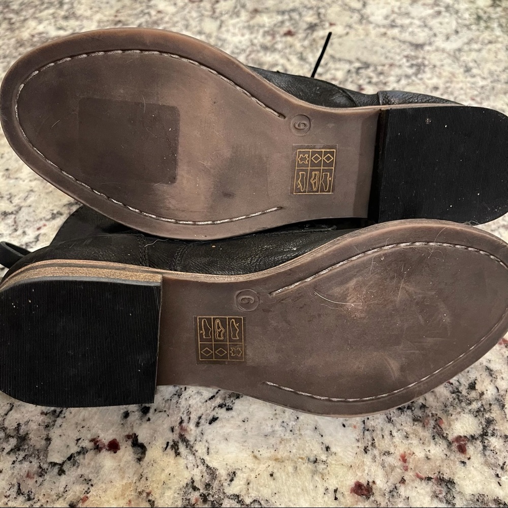 Faux Leather Booties - Picture 2 of 4